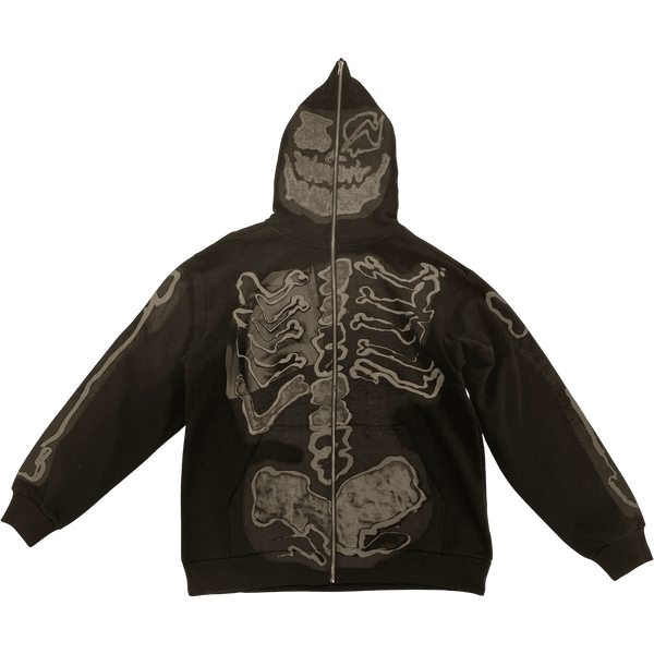 Cactus Jack x Fragment Skeleton Graffiti Full Zip Hoodie Redux (ComplexCon)