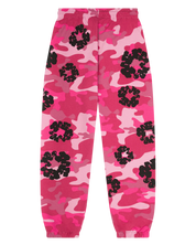 Denim Tears Pink Camo Cotton Wreath Sweatpant