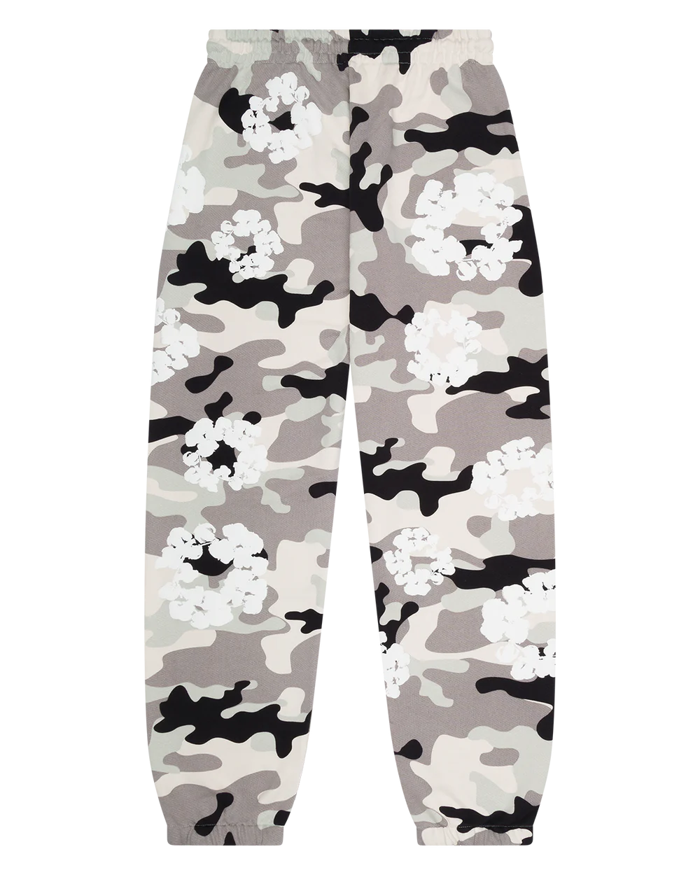 Denim Tears White Snow Camo Cotton Wreath Sweatpant