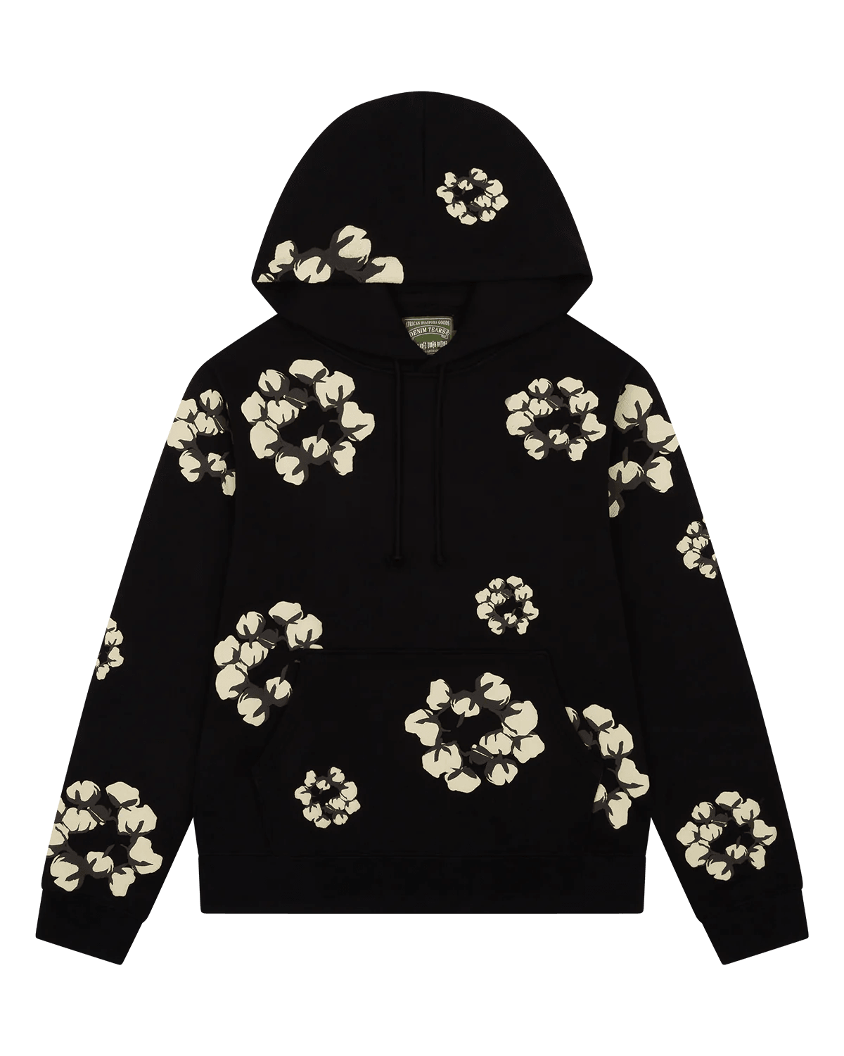 Denim Tears x CPFM Cactus Tears Wreath Hoodie Black