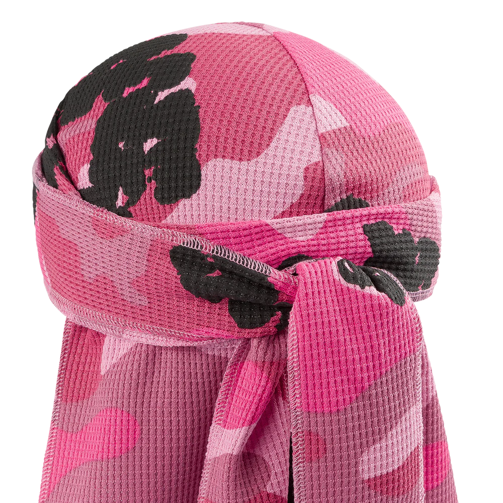 Denim Tears Pink Camo Cotton Wreath Durag