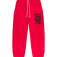 Denim Tears University Sweatpants Red