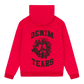 Denim Tears University Zip Hoodie Red