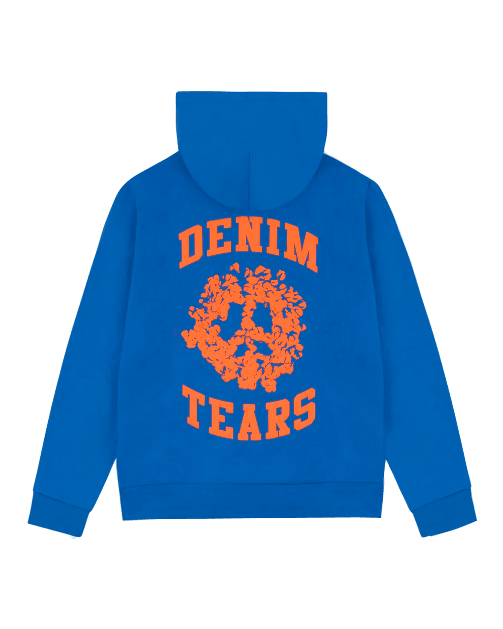 Denim Tears University Zip Hoodie Royal Blue