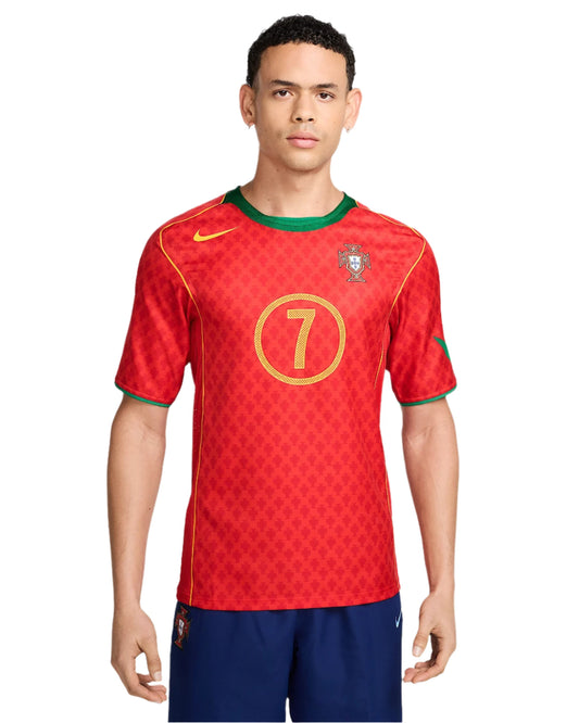 Luis Figo Portugal 2004 Reissue Men's Nike Soccer Replica Jersey