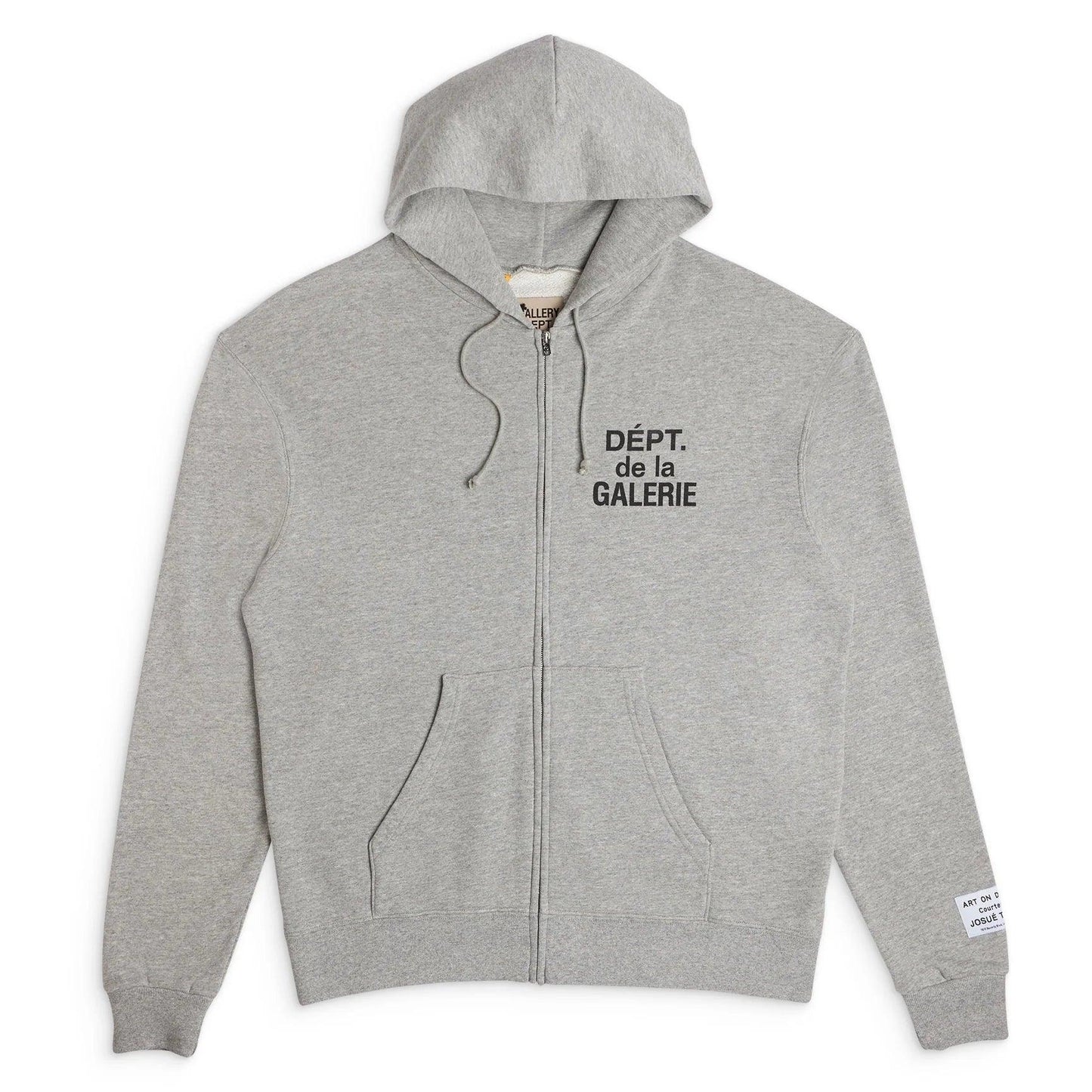 Gallery Dept. French Zip Hoodie Heather Grey