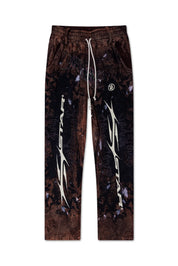 Hellstar Graffiti Sweatpants Brown