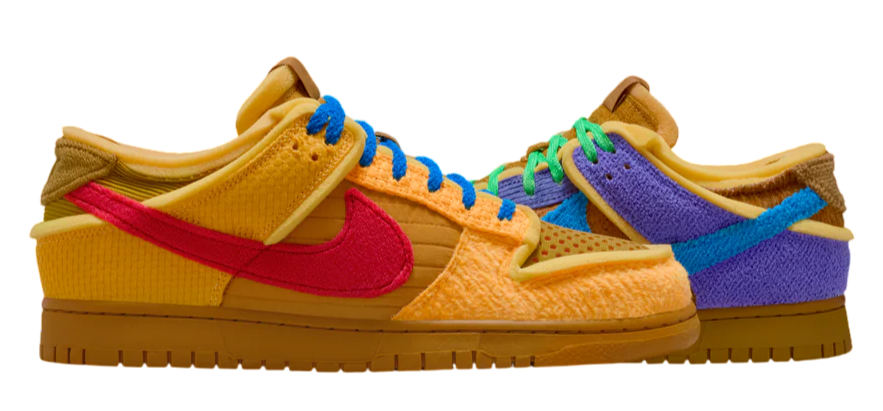 Nike Dunk Low Cactus Plant Flea Market Swamp Sponge Psychic Purple Gold