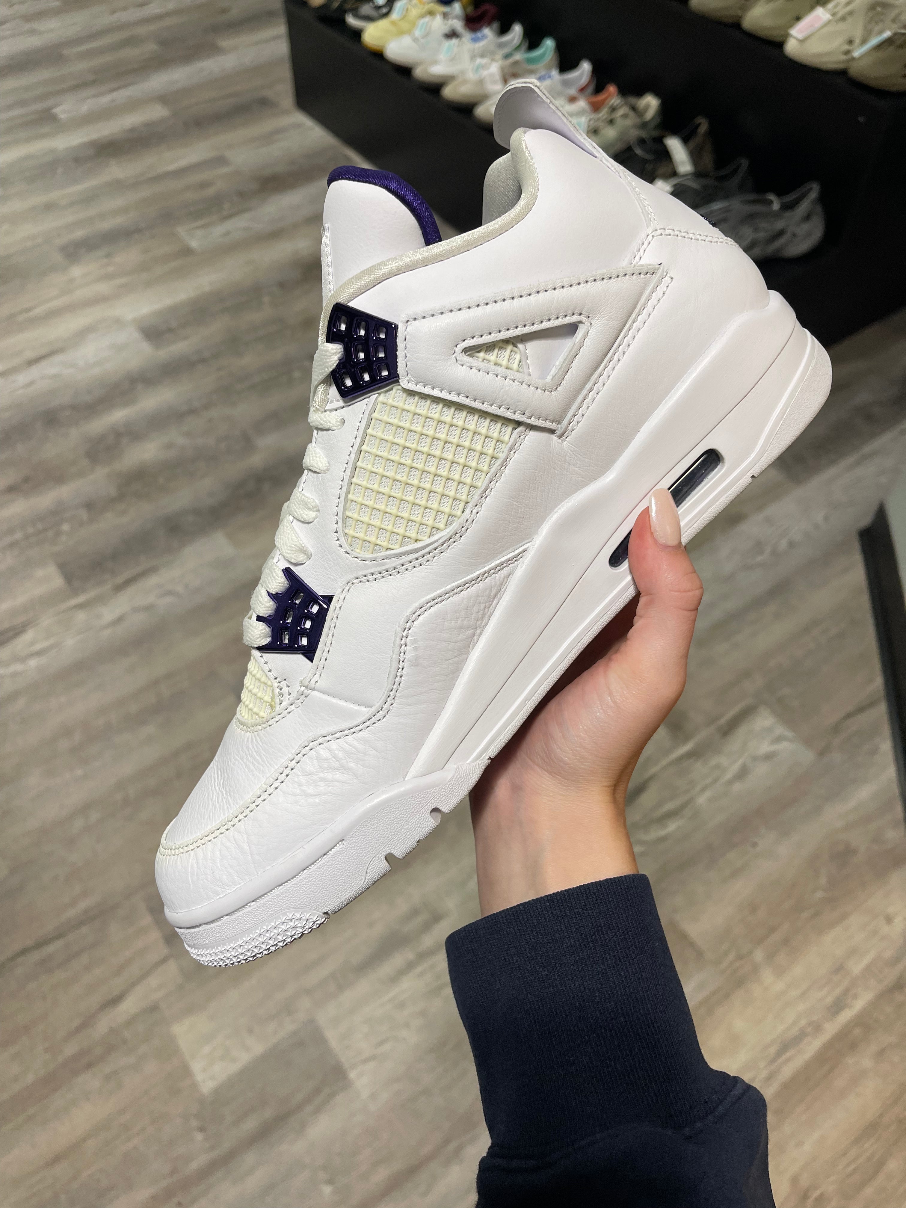 Air Jordan 4 Retro Metallic Purple