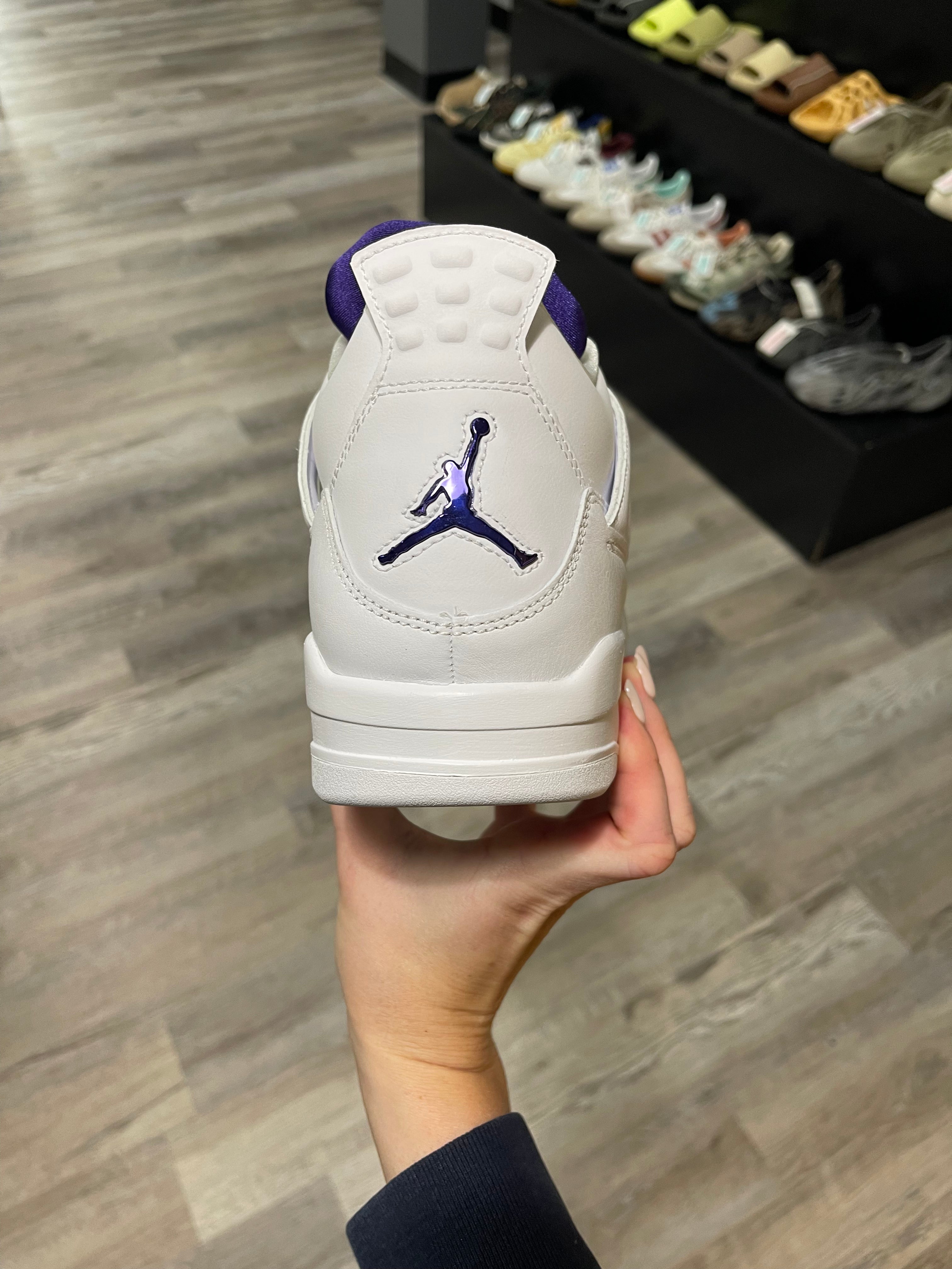 Air Jordan 4 Retro Metallic Purple