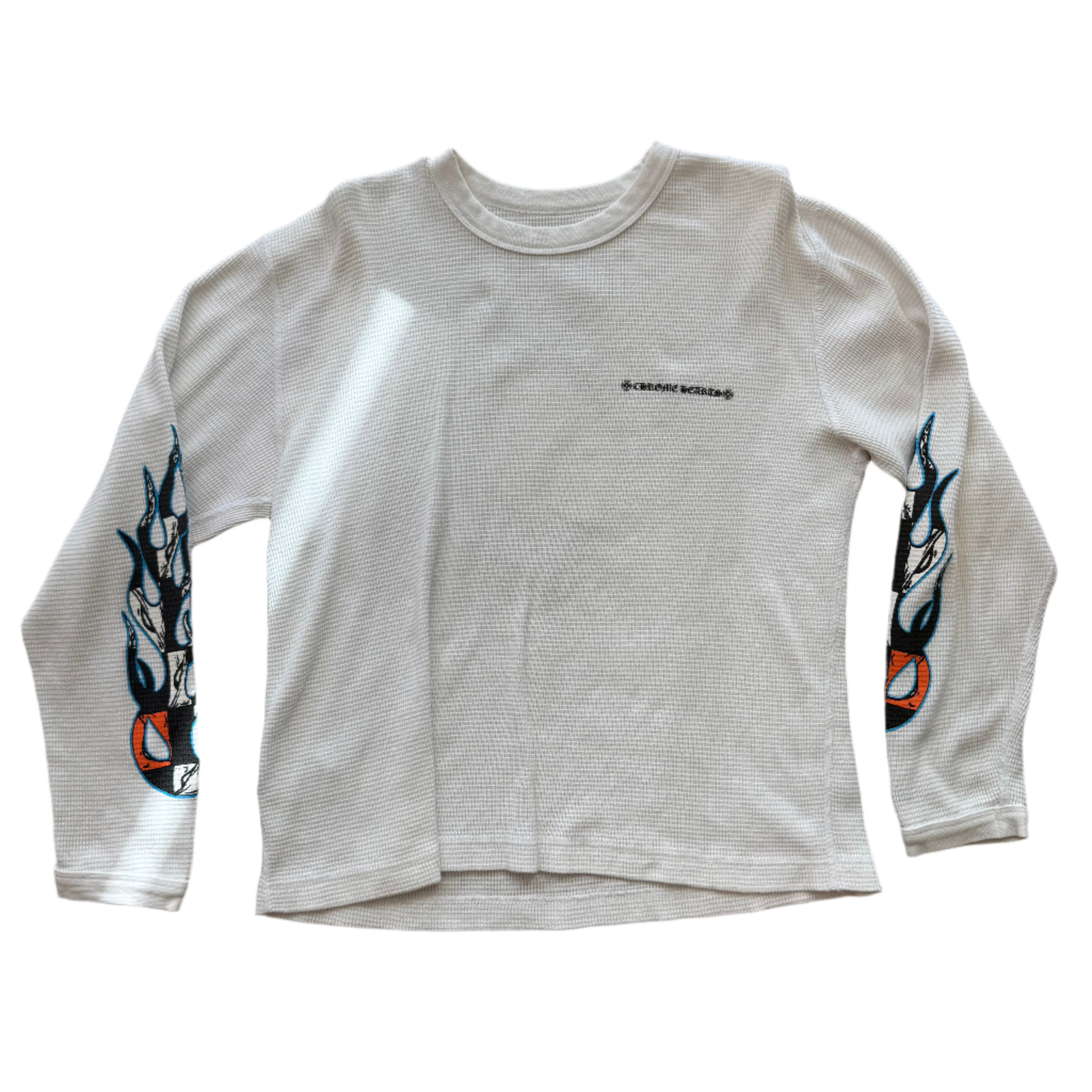 Chrome Hearts Matty Boy Sinster Thermal L/S White (Used)