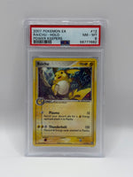 2007 Pokémon Ex Power Keeps Raichu Holo 12/108 PSA 8 NEAR MINT - MINT - Image 3