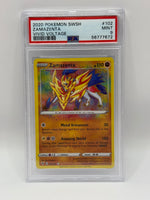2020 Pokémon Vivid Voltage Zamazenta Amazing Rare 102/185 PSA 9 MINT - Image 3