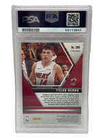 2019 Panini Mosaic Tyler Herro Reactive Orange Rookie Card #280 PSA 10 GEM MINT - Image 2