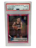 2019 Panini Donruss Optic Tyler Herro Hyper Pink Rookiekarte #172 PSA 10 Edelstein neuwertig