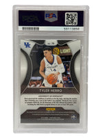 2019 Panini Prizm Draft Picks Tyler Herro Rookie Card #79 PSA 9 MINT - Image 2