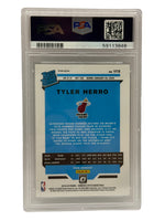 2019 Panini Donruss Optic Tyler Herro Holo Rookie Card #172 PSA 9 MINT - Image 2