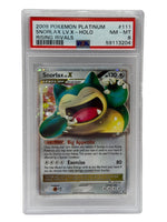 2009 Pokémon Platinum Rising Rivals Snorlax Lv. X Holo 111/111 PSA 8 NEAR MINT - MINT - Image 1
