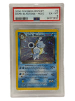 2000 Pokémon Rocket Dark Blastoise Holo 3/82 PSA 6 EX-MT - Image 1
