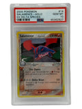 2005 Pokémon EX Delta Species Salamence Olografica 14/113 PSA 10 Gemma Come Nuova