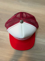 Chrome Hearts King Taco Cross Trucker Hat Red - Image 8