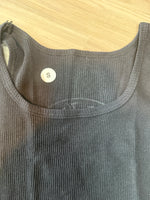 Chrome Hearts Horseshoe Rib Tank Top Black - Image 5