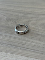 Chrome Hearts Negative Space CH Plus Silver Band Ring (Size 10) - Image 5