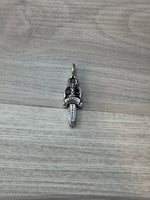Chrome Hearts Double Dagger Silver Pendant - Image 6