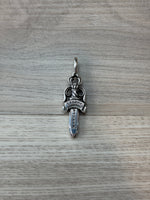 Chrome Hearts Double Dagger Silver Pendant - Image 5