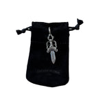Chrome Hearts Double Dagger Silver Pendant - Image 3
