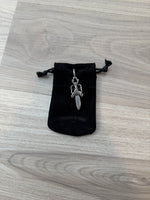 Chrome Hearts Double Dagger Silver Pendant - Image 4