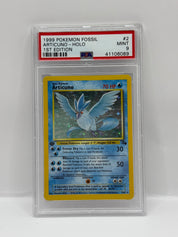 1999 Pokémon Fossil 1st Edition Articuno Holo 2/62 PSA 9 MINT