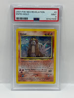 2001 Pokémon Neo Revelation Entei Holo 6/64 PSA 9 MINT - Image 3