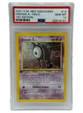 2001 Pokémon Neo Entdeckung 1. Auflage Unown A Holo 14/75 PSA 10 GEM MINT
