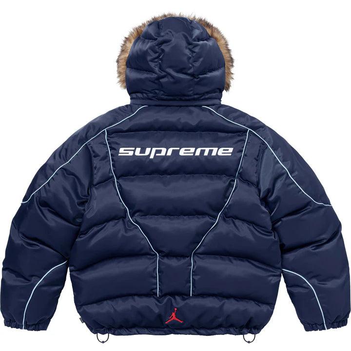 Supreme Jordan Puffer Jacket Navy