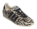 Adidas sneaker with tiger stripe pattern on a white background - Image 2