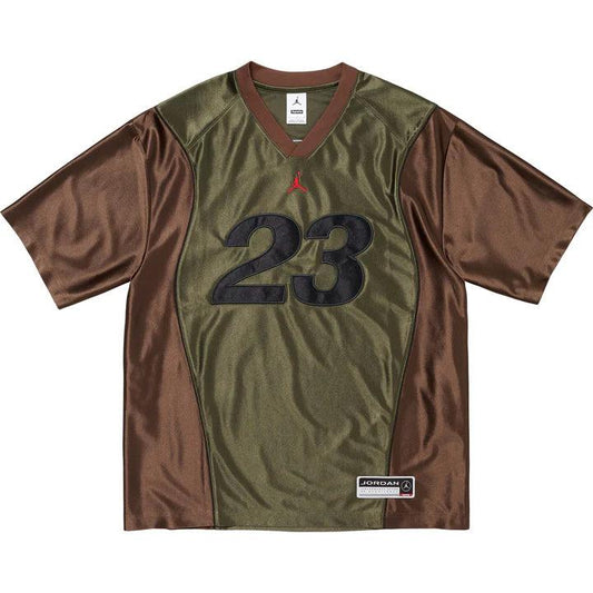 Supreme Jordan Warm Up Jersey Olive