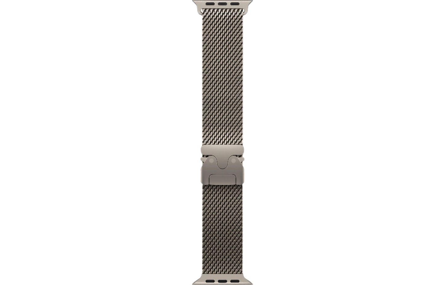 Apple Watch Ultra 2 - Natural - Titanium Milanese Loop Band - Small (130 - 160mm)