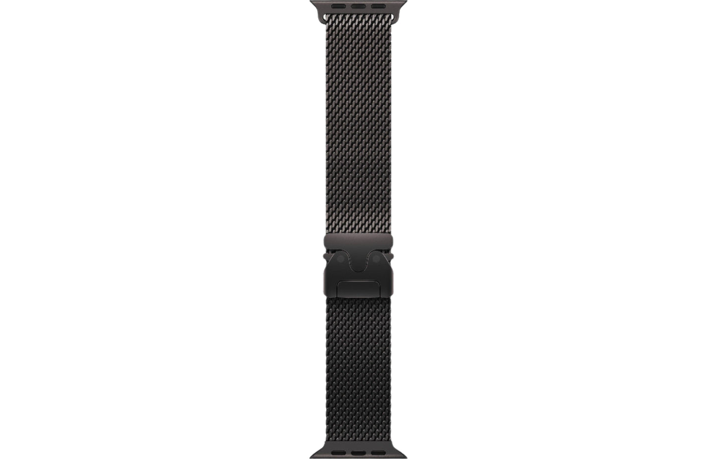 Apple Watch Ultra 2 - Black - Titanium Milanese Loop Band - Small (130 - 160mm)