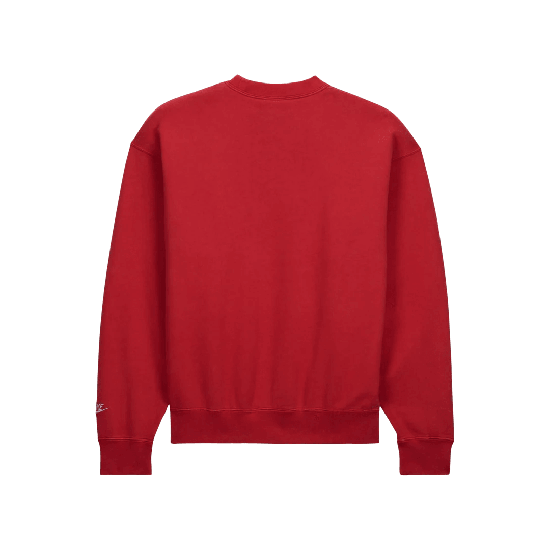 Nike x Nigo NRG Fleece Crew Sweatshirt Red