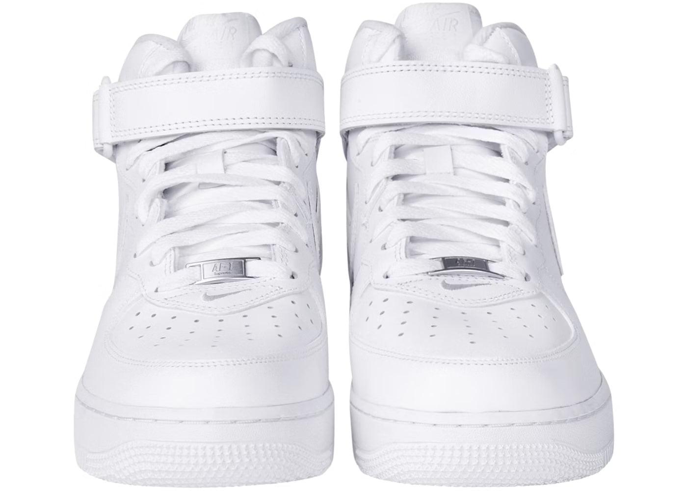 Nike Air Force 1 Mid Supreme White