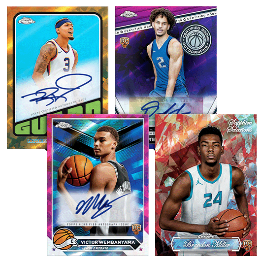 2023-24 Topps Chrome® Basketball Sapphire Edition Hobby Box