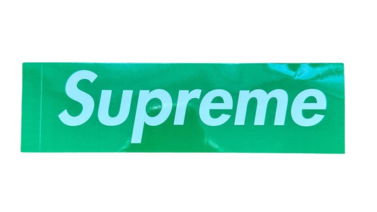 Supreme FW24 Box Logo Sticker Green