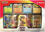 Pokémon TCG: Scarlet & Violet 151 Costco 5 Mini Tin Bundle (Tin Art Mary Vary) - Image 1