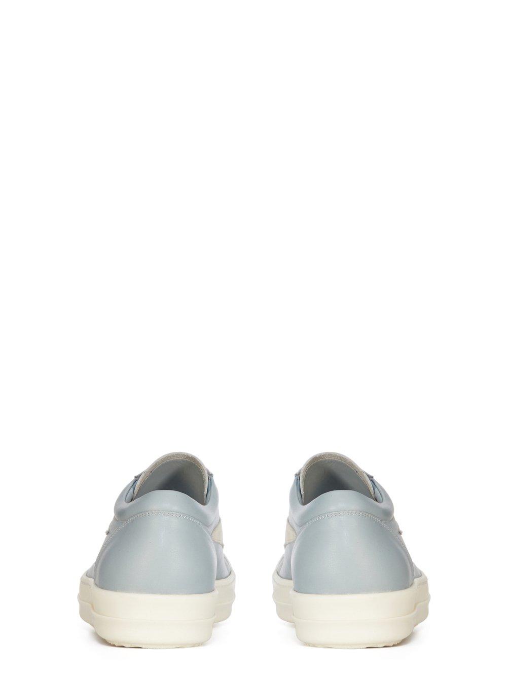 Rick Owens Porterville Vintage Low Sneakers Pale Blue / Milk