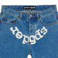 Sp5der OG Logo Denim Short