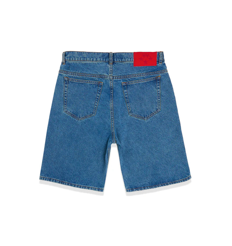 Sp5der OG Logo Denim Short