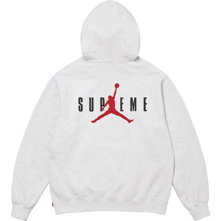 Supreme Jordan Hooded Sweatshirt (FW24) Ash Grey