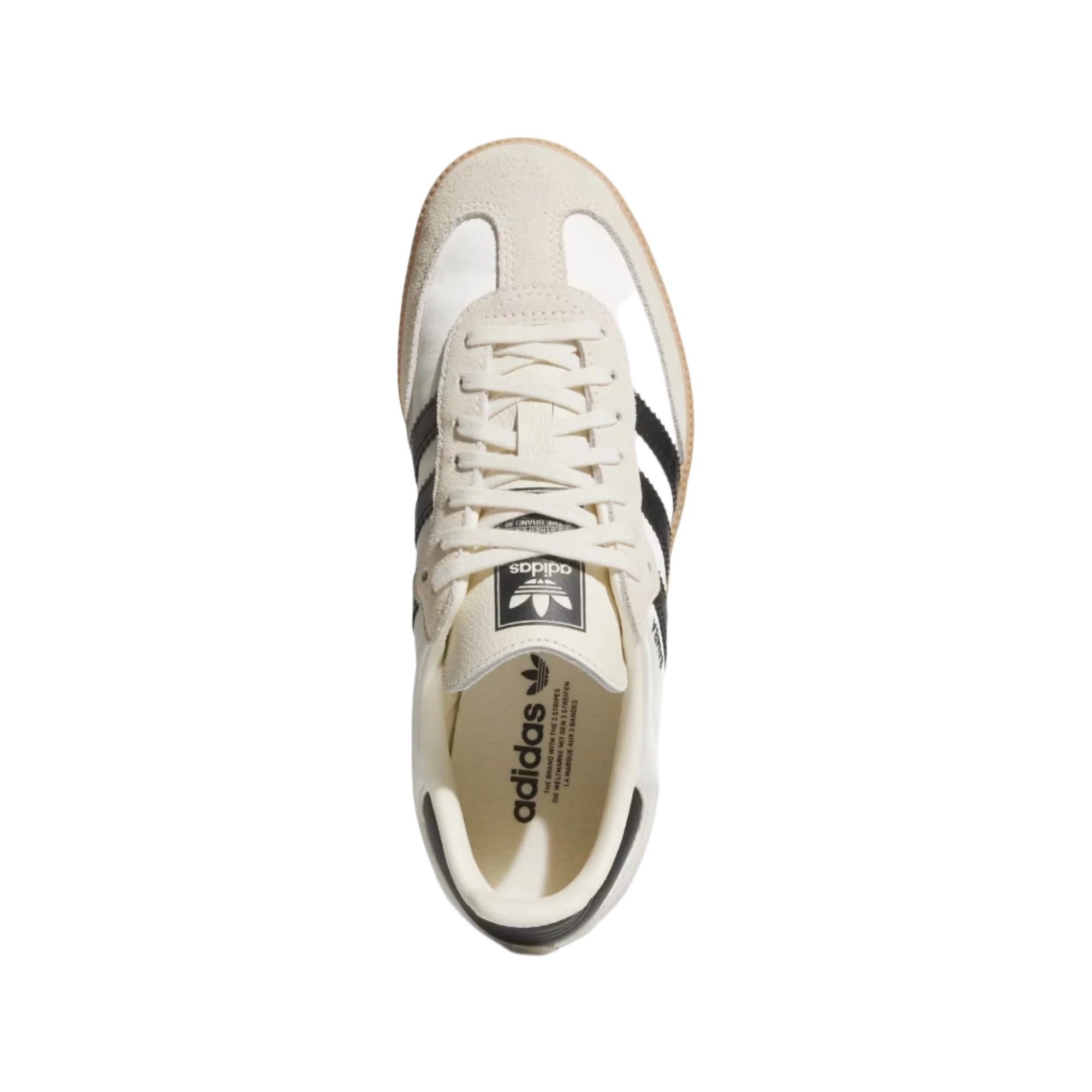 Adidas Samba OG Satin Cream White Core Black Gum (GS) – Supra Sneakers