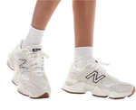 New Balance 9060 Beige Leopard Print - Image 4